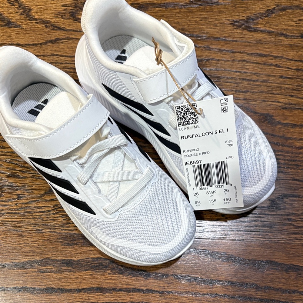 Adidas Kids Runfalcon Sneakers White Black